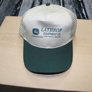 Vintage John Deere Lathrop Equipment Co. Hat